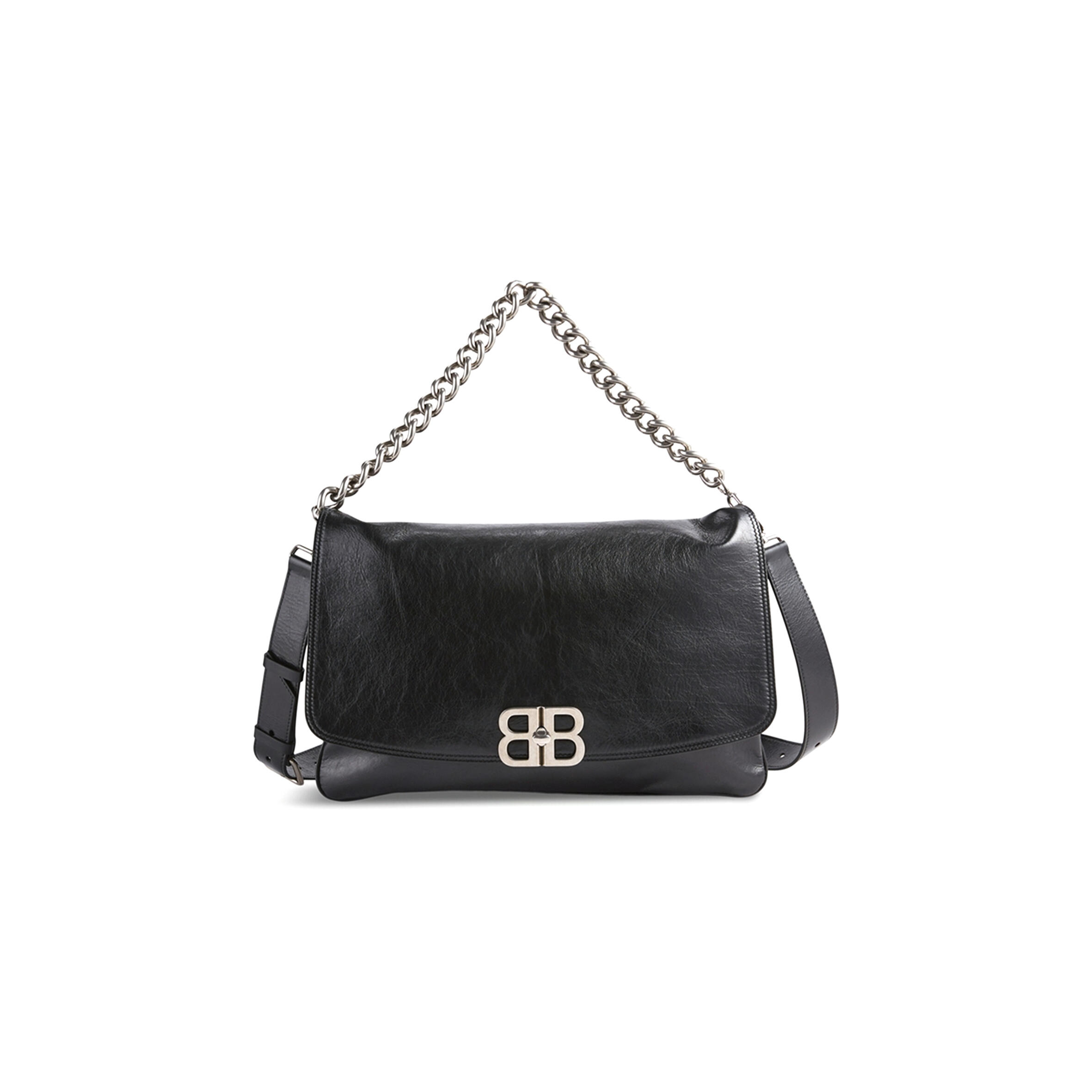 BALENCIAGA LARGE BB SOFT IN BLACK 7484882AAZ41000 (36*23.8*3cm)